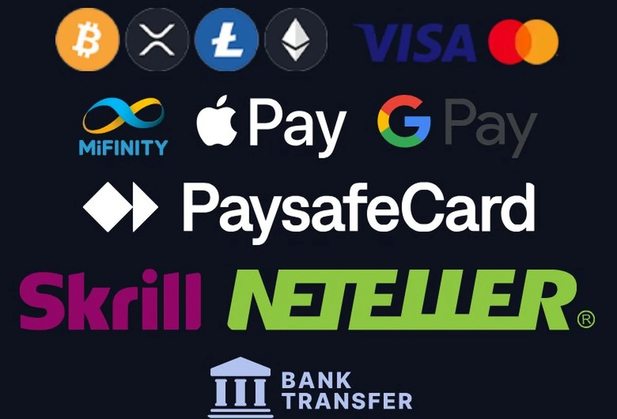 StarsPlay: Zahlungsmethoden von Krypto über Visa und Apple Pay bis Skrill, Neteller und Banküberweisung